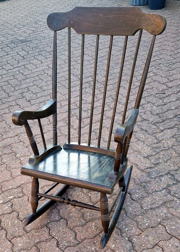 Vintage antique style rocking - antique-style,