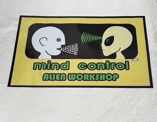 Banner poster alien workshop - poster,