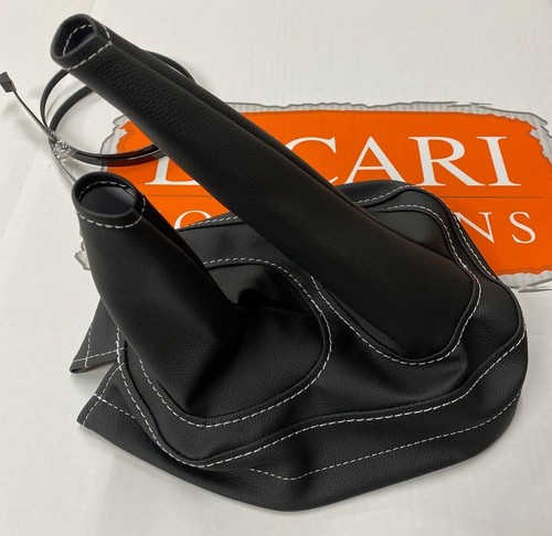 Black vinyl gear gaiter with - gear,