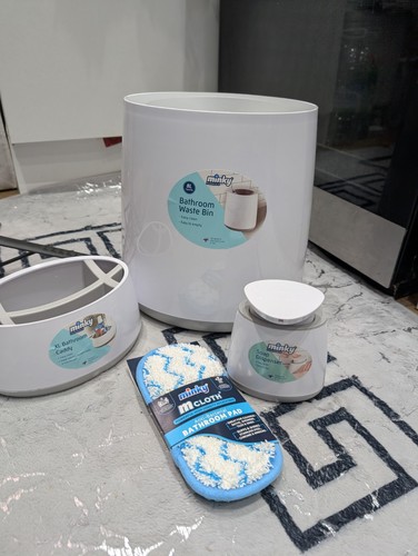 Minky bathroom bin bundle - bathroom,