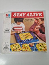 Stay Alive MB Games 1975 Vintage Board Game VGC 100% Complete 20 Balls