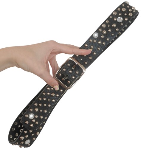 Vintage black studded - black,,