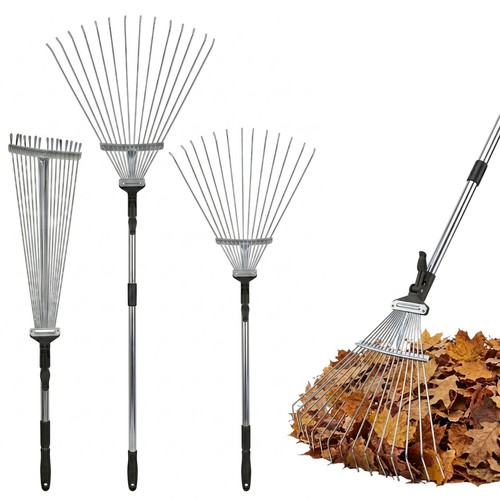 Garden rake lawn leaf removal - leaf,