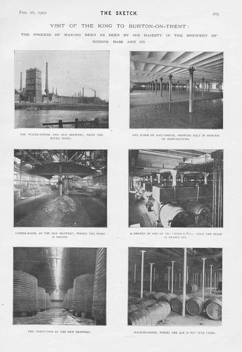 Burton trent process of - on,