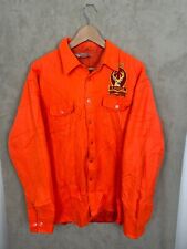 Men's Vintage Timber Run 9 Pointer Shacket Lined Shirt Size XL Extra Large Shoot