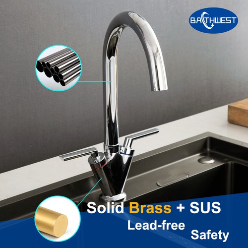 Kitchen sink mixer taps 360 - kitchen,