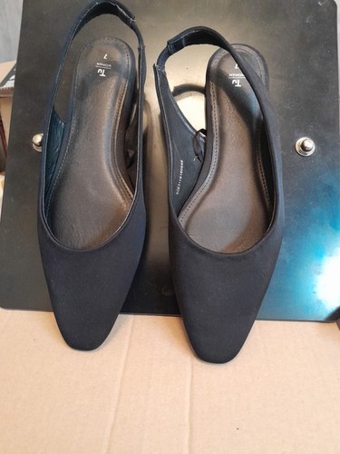 Slip shoes worn once - by,