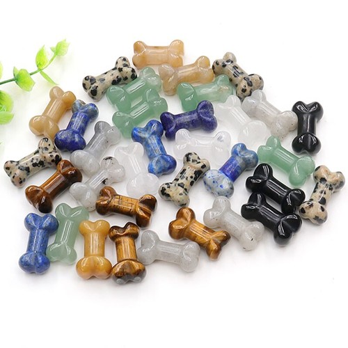 Mini dog bone - bone, statue