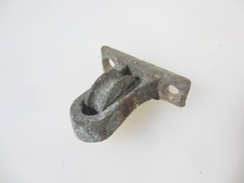 Small Vintage Brass Pulley Wheel Rod Airer Block Old Gold Antique SEIZED