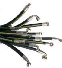 1/4" Hydraulic Hose With BSP Fittings 1/8" BSP & 1/4" BSP Option Of Fittings