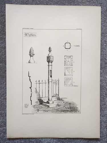 Wigton market cross antique - wigton,