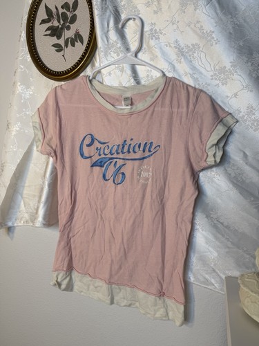 Y2k fitted pink - 2007, t-shirt