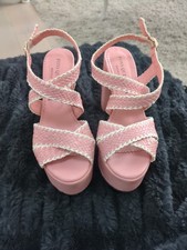 Pons Quintana Pink Block Heel