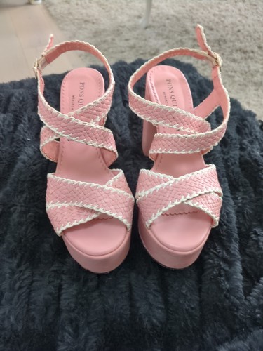 Pons quintana pink block - block, heel