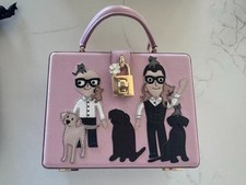 Dolce & Gabbana Pink Leather