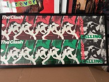 Ultra-rare Original 1979 Clash London Calling USA CBS Promo Punk Poster Framed