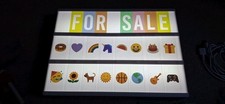 A4 A3 MagiGlow Cinematic Cinema Light Up Letter Box Sign Lightbox Message Board