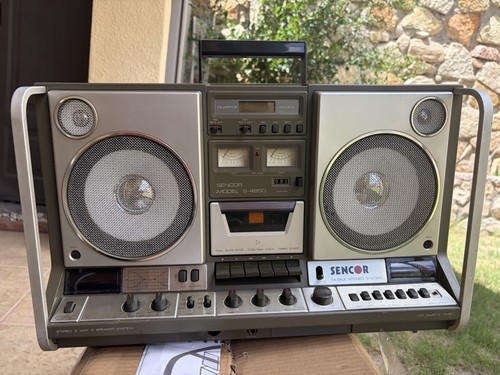 Vintage boombox sencor 4850 - vintage, s-4850