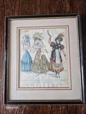 Antique 1828  Regency morning