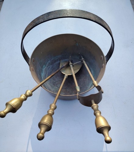 Companion set solid brass - companion,