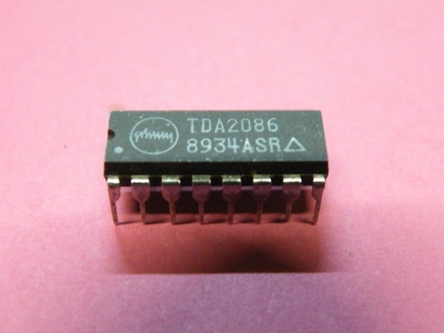 Plessey tda2086 dil - dip, ic