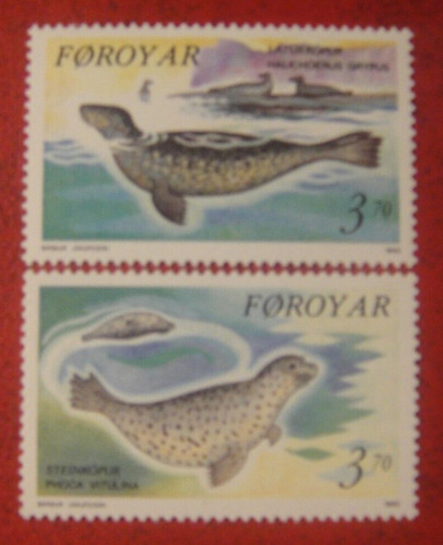Faroe islands 1992 seals - faroe, 1992.