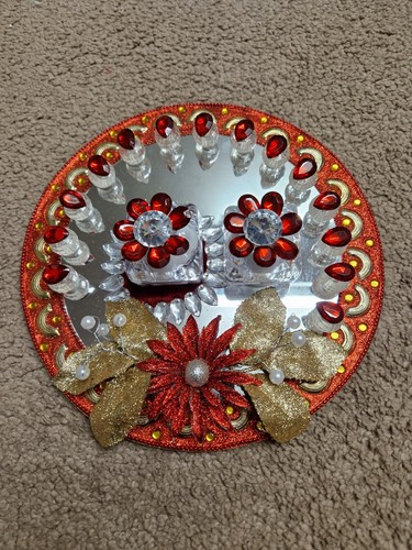 Nikah mirror ring plate - ring,