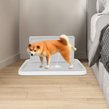 Pet Puppy Dog Loo Pee Training Tray Easy Clean Dog Toilet Potty Tray Pan Large