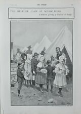 1901 PRINT REFUGEE CAMP AT MIDDELBURG CHILDREN RATION OF SOUP
