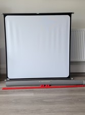 Vintage Boots Simplex Projector Screen With Stand Original Case
