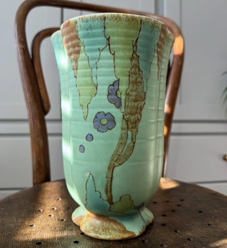 Large art deco crown devon - art,