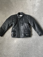 BABY BIKER Official Tm Leather Jacket Size XXS