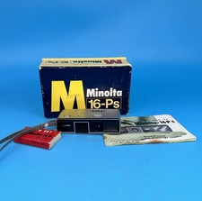 Minolta 16 Model Ps Subminiature Film Camera In Original Box