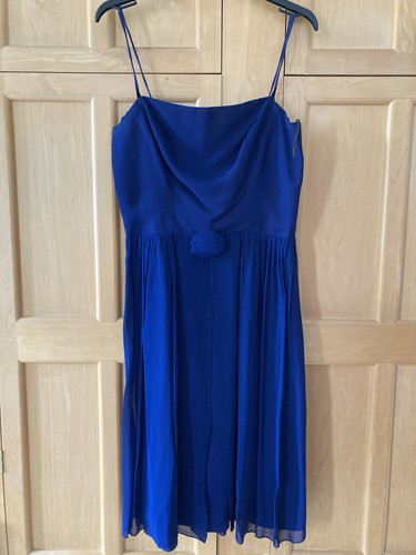 Vintage blue cocktail dress - vintage,