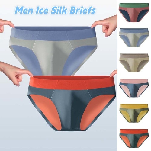 Summer thin men ice - ice, silk