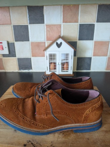 Ted baker mens - brown, suede