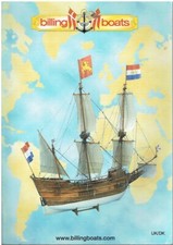 BILLING BOATS MODEL KITS (INCL RADIO CONTROL) PRODUCT RANGE CATALOGUE GB DK TEXT