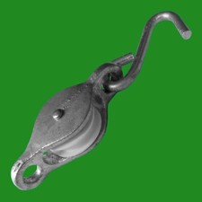 2x Galvanised Steel Single