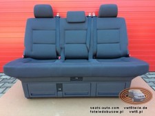 Bench rear triple seat - vw, t5