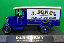 Lledo Limited Edition BBC Dad's Army J Jones Butchers Van In Souvenir Case
