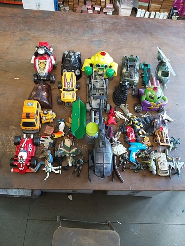 Job lot old - lot, toys.
