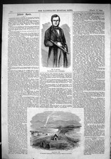 Antique Print 1866 Bailey
