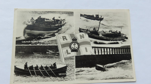 Postcard whitby lifeboats - lifeboats,, 4