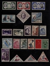 Monaco Postage Stamps Post WW II Mint Selection (mainly MNH) Clean Issues 21v