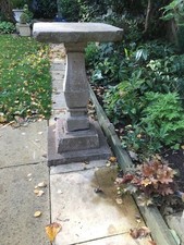 Large Birdtable with Natural York Stone Top