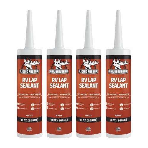 Liquid rubber roof lap - rv,