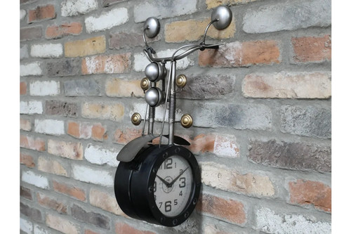 Motorbike clock - motorbike,