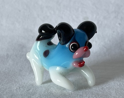 Vintage large dog - large, lampwork