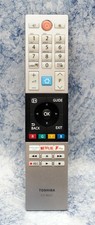 CT-8541 -TOSHIBA TV REMOTE CONTROL REPLACEMENT - NETFLIX + PRIME BUTTONS SMART