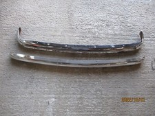 BMC CLASSIC MG MORRIS AUSTIN 1100 1300 GT ADO16 CHROME FRONT & REAR BUMPERS